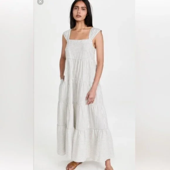 Madewell Tiered Maxi Dress size XXS - Picture 4 of 4